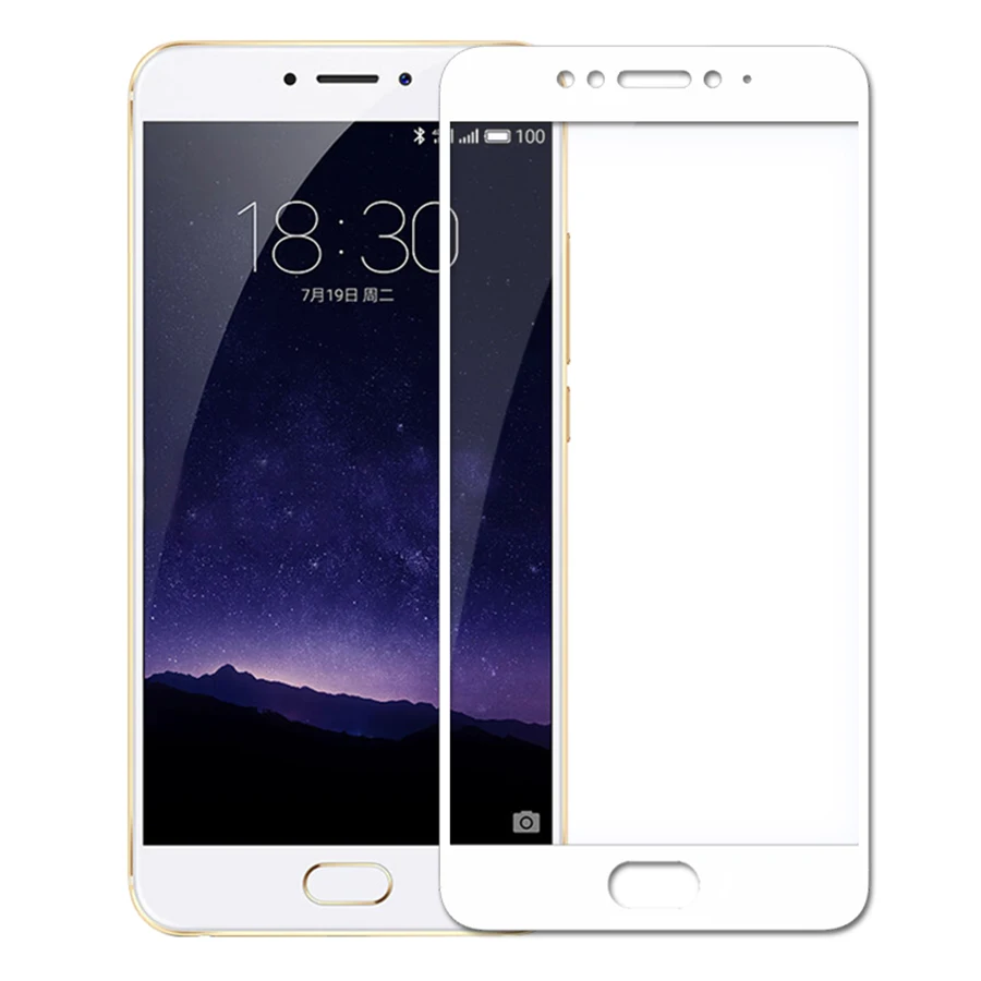 3D закаленное стекло для Meizu MX6 полное покрытие 9H защитная пленка Защита экрана MX