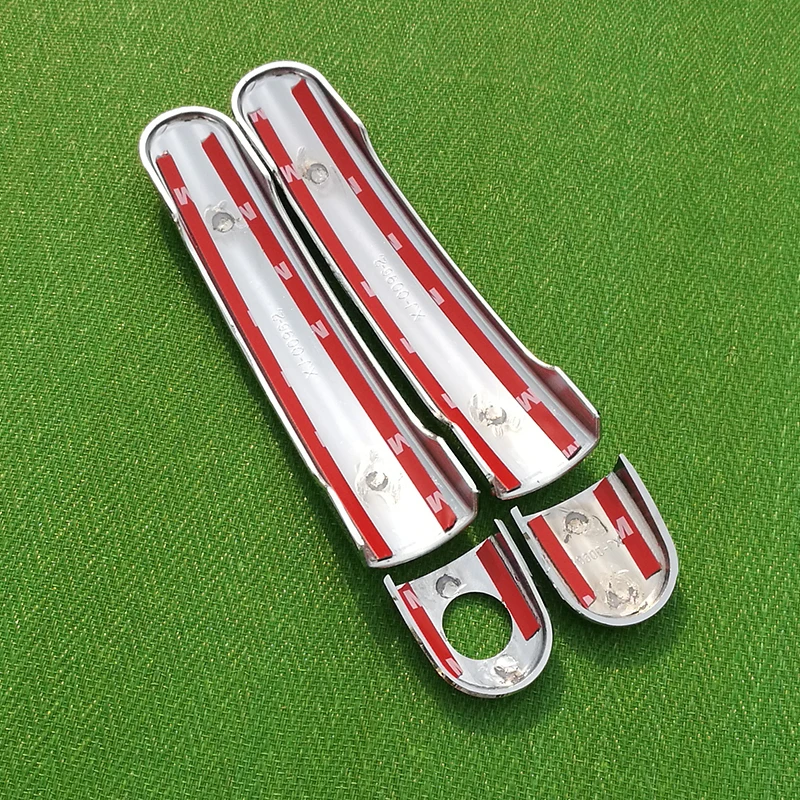 Автомобильный хромированный комплект для отделки дверных ручек Audi TT 8j 2007 2008 2009 2010