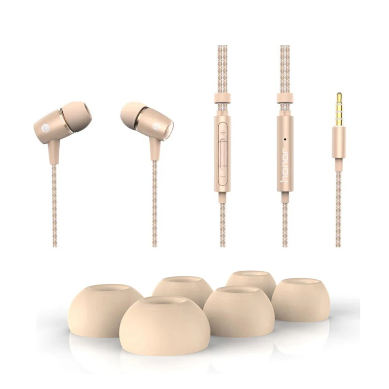 Оригинальные наушники с двигателем huawei Honor AM12 Plus микрофоном 3 клавиши проводная