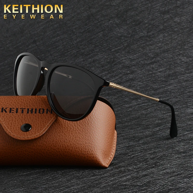 

Мужские солнцезащитные очки KEITHION, винтажные зеркальные очки в стиле ретро с поляризационными стеклами, для вождения, UV400