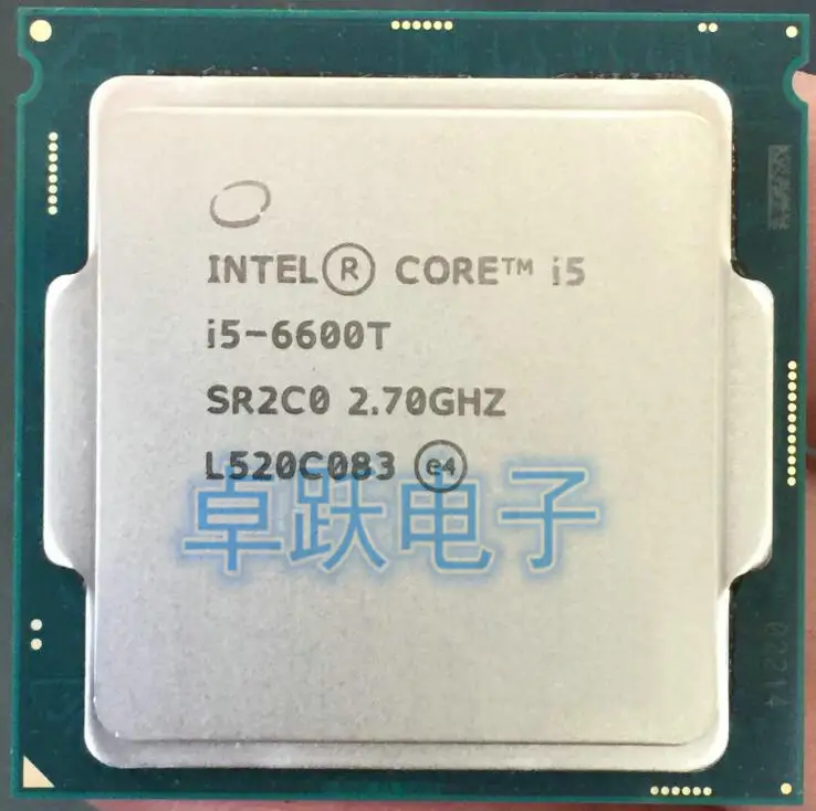 Процессор Intel I5 6600T LGA1151 14 нанометров четырехъядерный 100% рабочий процессор для