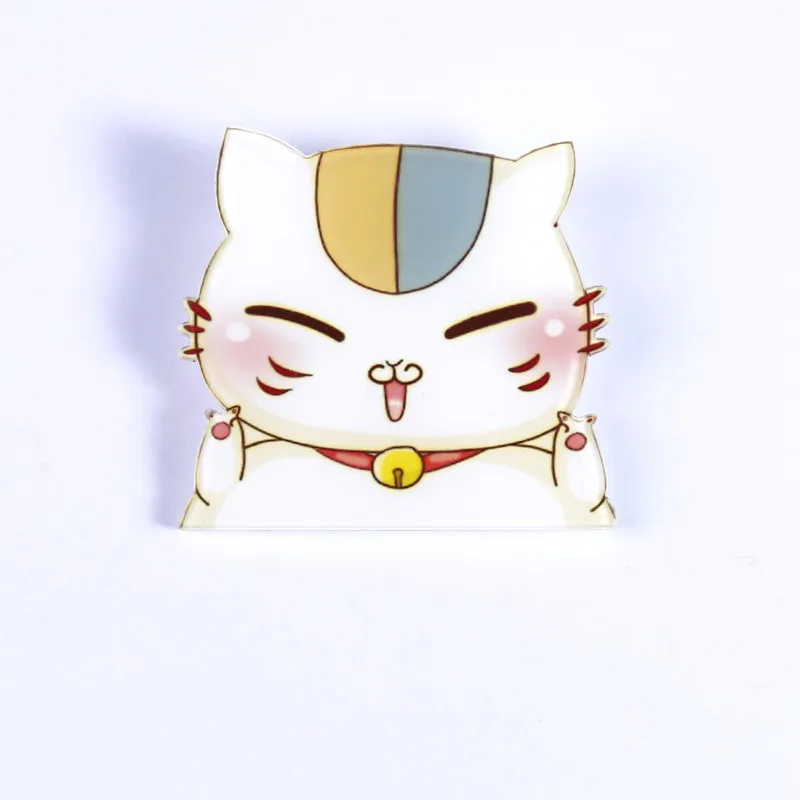 Y84 lucky cat значки на рюкзак новогодние значки Симпатичные значки мультяшная булавка для украшения одежды детский подарок Акриловые броши