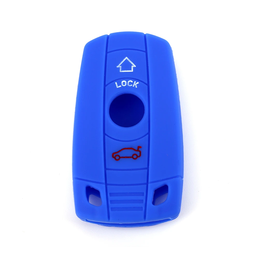 Professional produced Silicone 3 buttons car key cover Suits For German advanced brand auto Remote Control vehicle protector | Автомобили