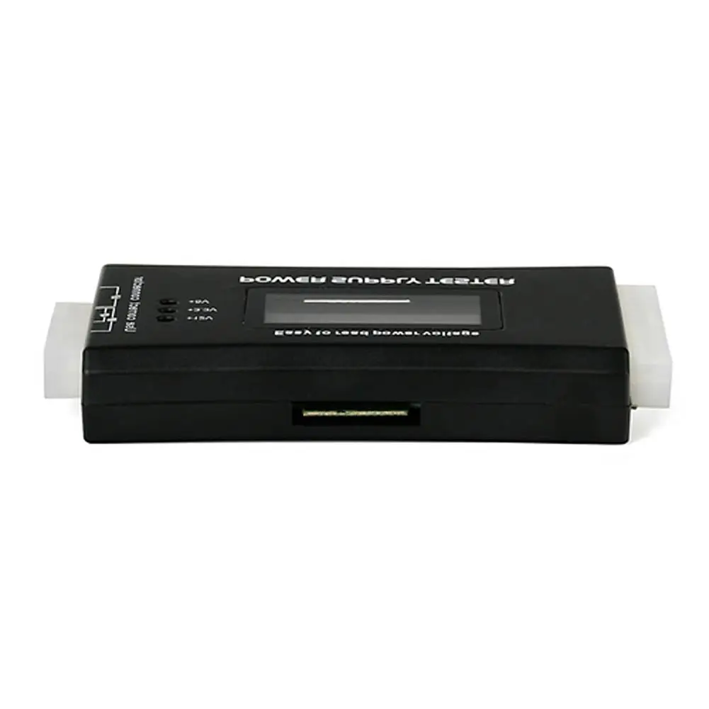Компьютерный ПК тестер питания с ЖК-дисплеем Diaplay 20/24Pin Checker для SATA HDD ATX BTX PCI-E CDROM Floppy EM88