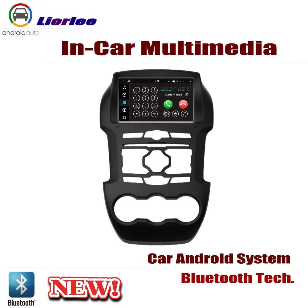 Для Ford Ranger 2011~ 2013 автомобильный проигрыватель Android DVD gps навигационная система HD экран Радио Стерео интегрированный мультимедиа