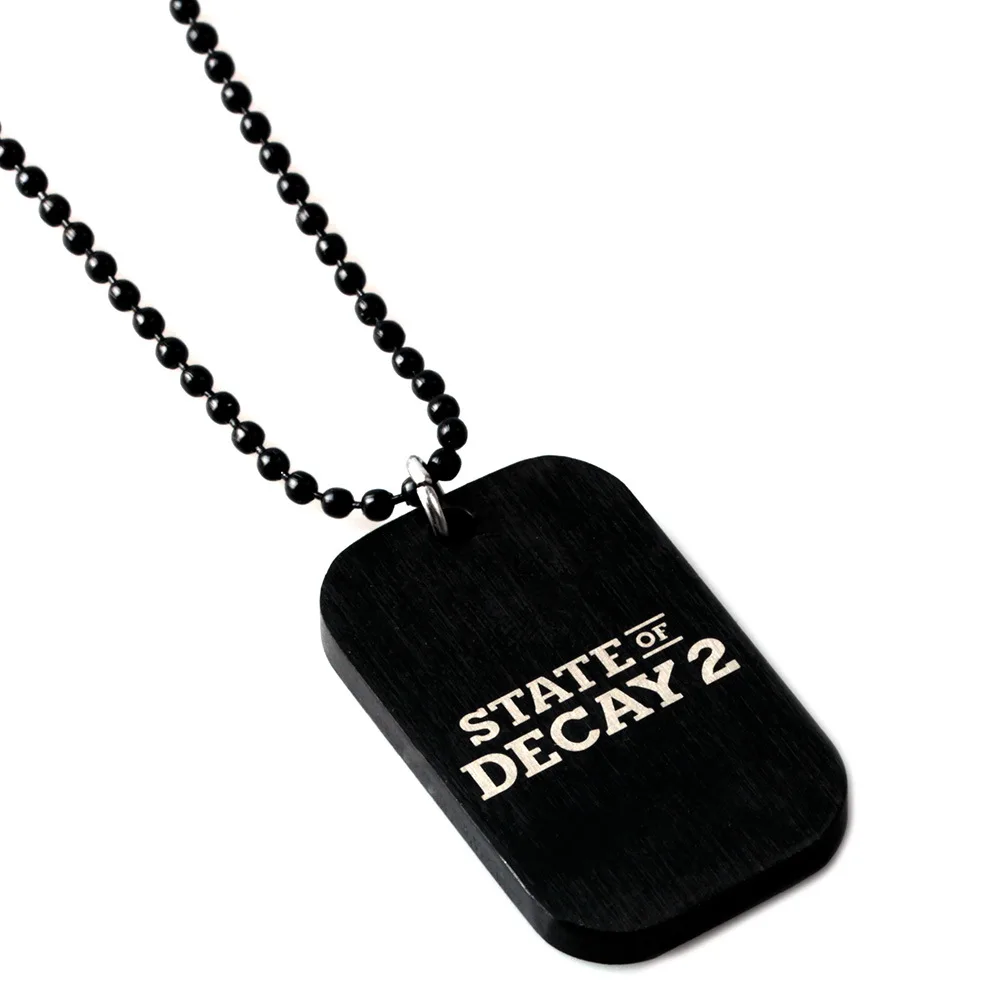 ACT Game State Of Decay 2 бусы цепочка ожерелье из нержавеющей стали подвеска собачья бирка