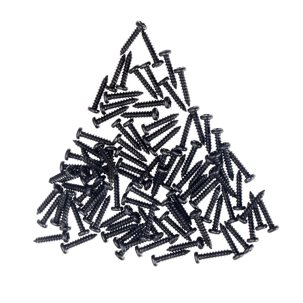 100 шт. M2x10mm Кепки болты с крестообразной головкой шурупы для деревянная шкатулка