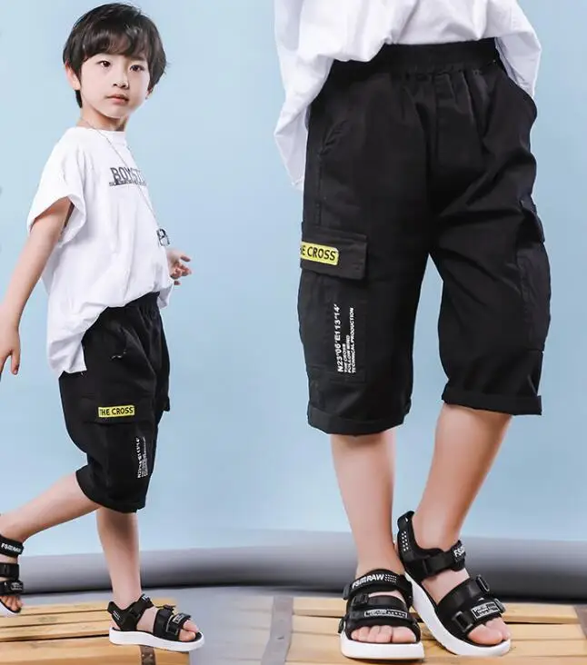 as picture Childrens' Sport Short Boys Active Performance Shorts Little Boys' Pull-on French Terry Shorts - Цвет: as picture