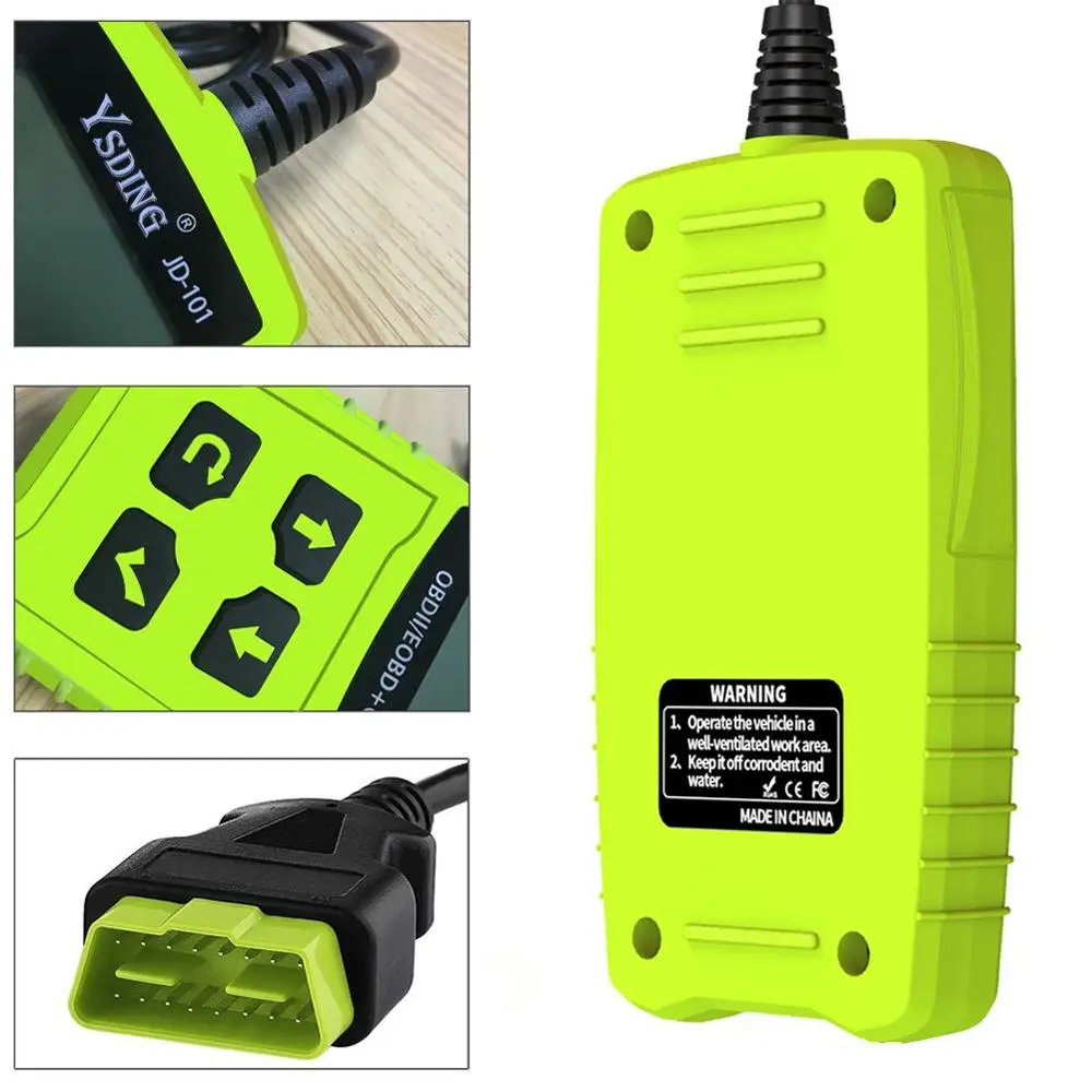 YSDING 101 OBD2 автомобильный сканер OBD Автомобильный диагностический инструмент на