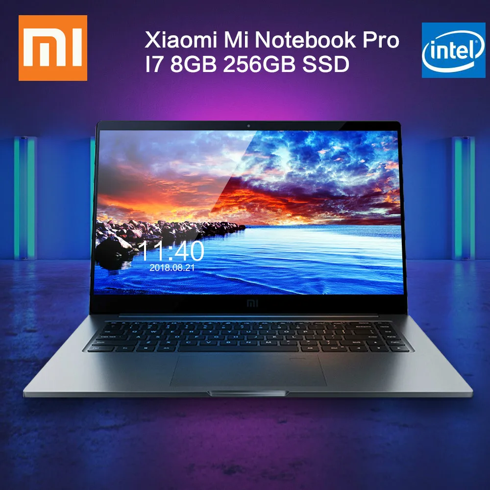 Xiaomi Mi Тетрадь Pro ноутбук 15 6 ''Win10 Intel Core I7 8550U NVIDIA GeForce MX150 16 ГБ Оперативная память