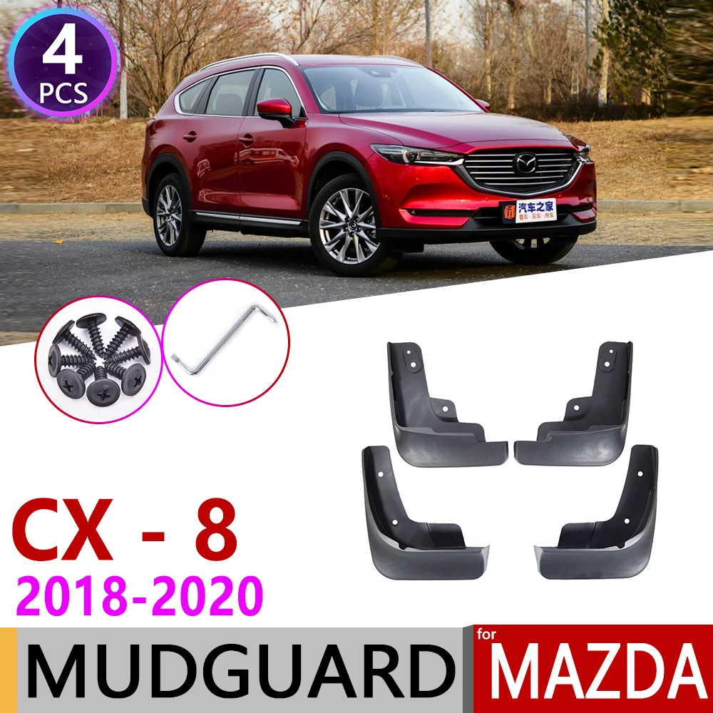 4 шт. переднее заднее крыло автомобиля для Mazda CX-8 2018 2019 2020 CX 8 CX8 щитки брызговики