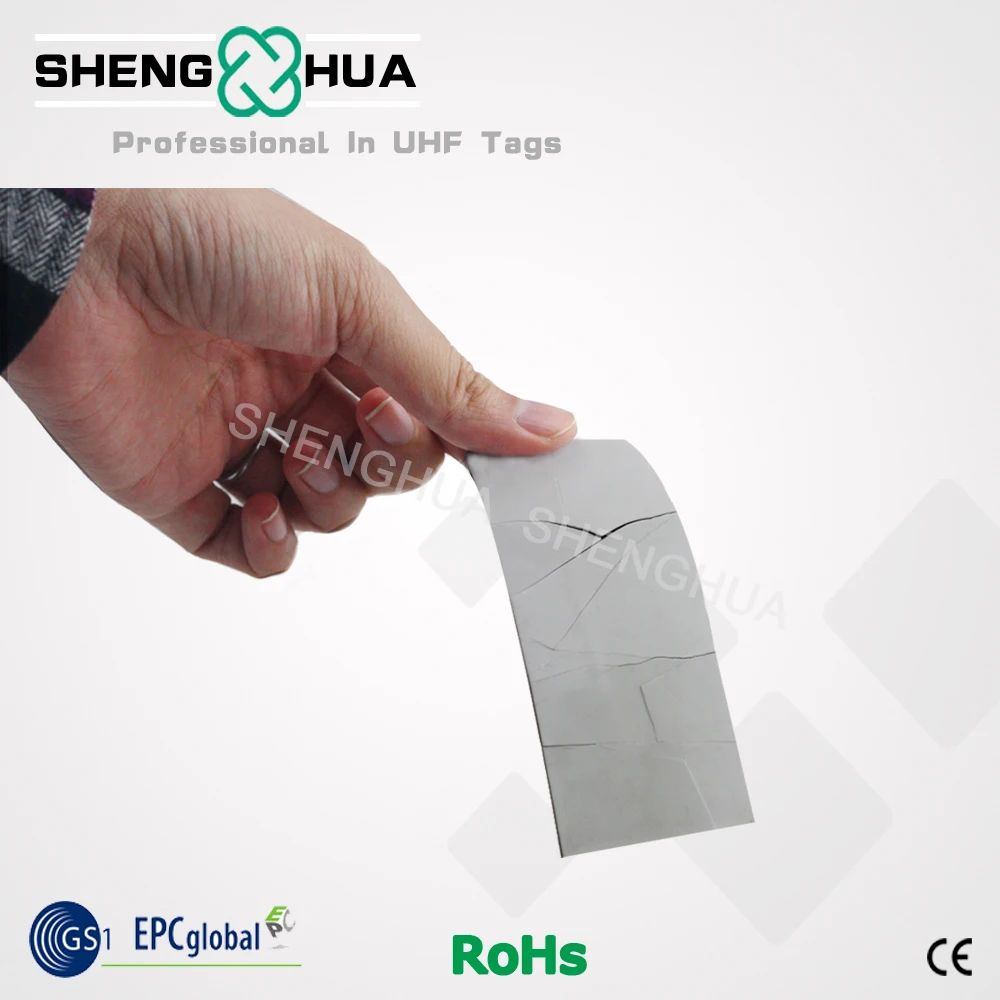 120 шт./упак. UHF RFID Лобовое стекло тег мембрана доказательство пассивный
