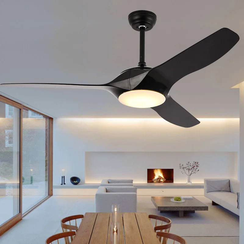 Modern Ceiling fans light With remote control Bedroom Fan Lamp Living Room Dining Kids Study Office Ceiling Fan Lamps 52 inch