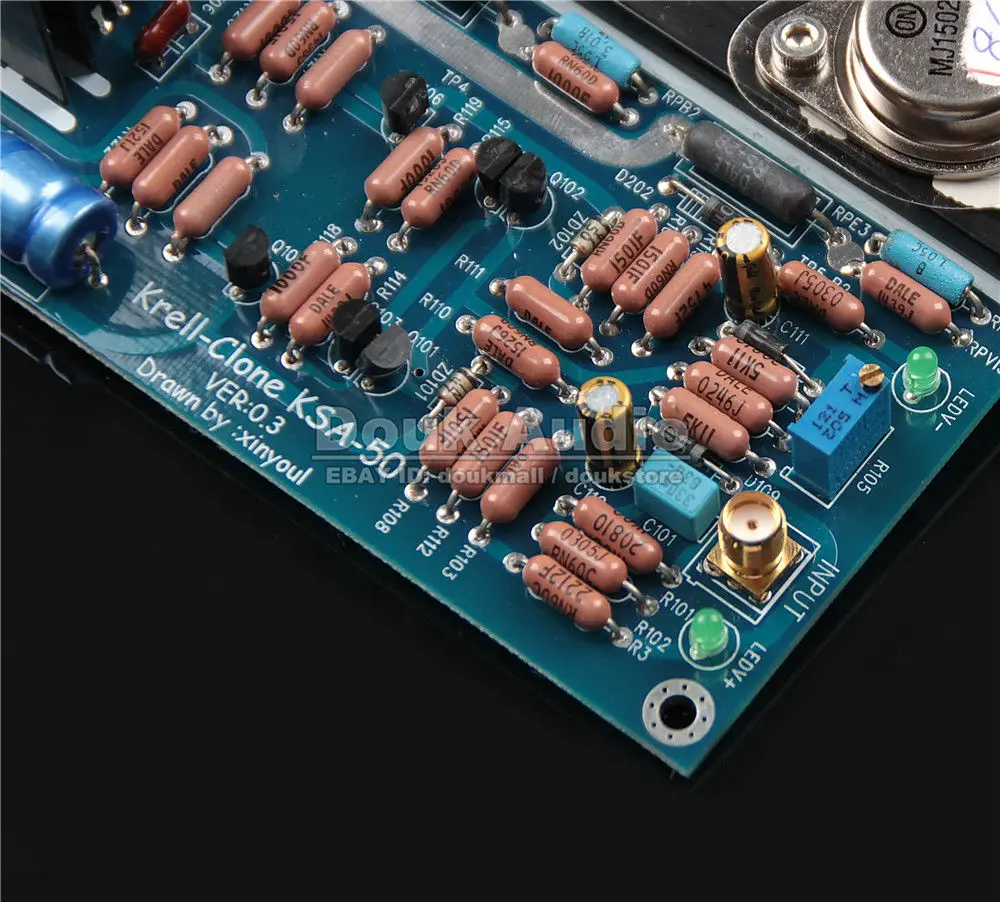 Douk Audio Dual 2.0 Channel Class A / Class AB Power Amplifier HiFi Amp Board