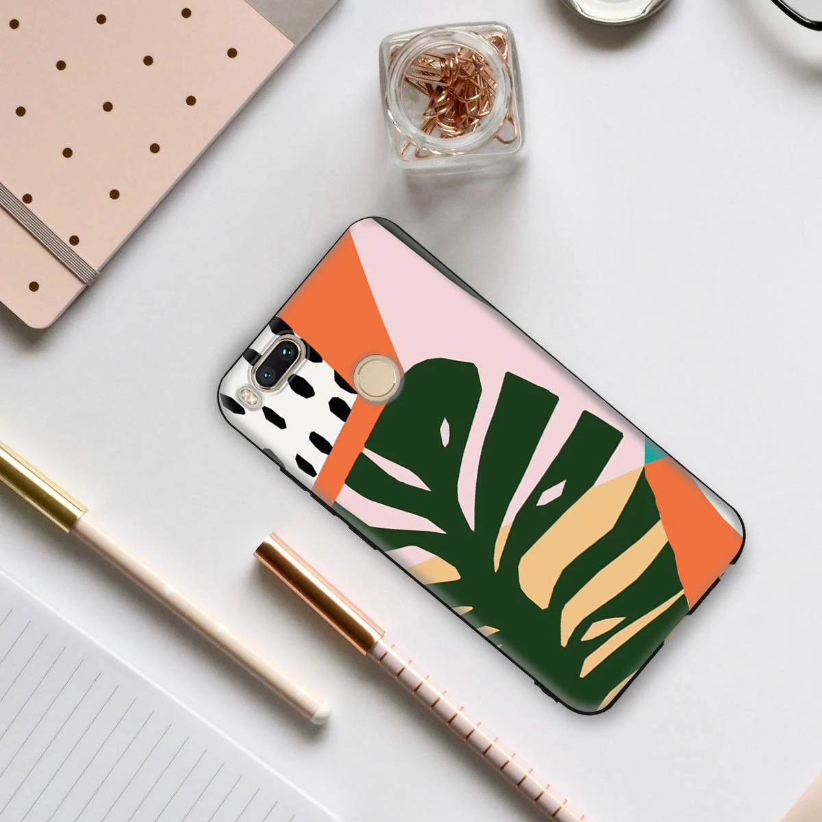 Цветной чехол Lavaza из ТПУ с геометрическим рисунком для Xiaomi MI Redmi Poco X2 K30 Note 8T 10 6 8 9 9se