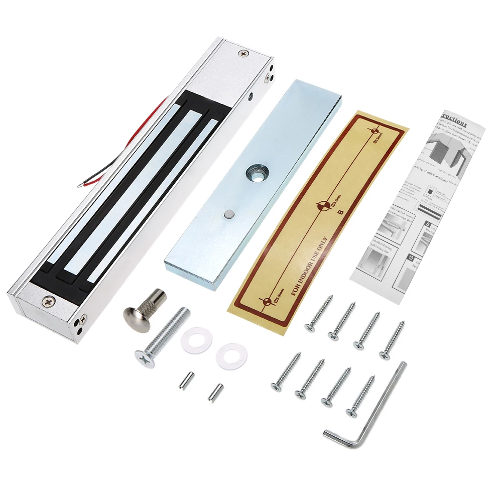 Однодверный Электрический магнитный электромагнитный замок 12 В 280 кг (фунтов)