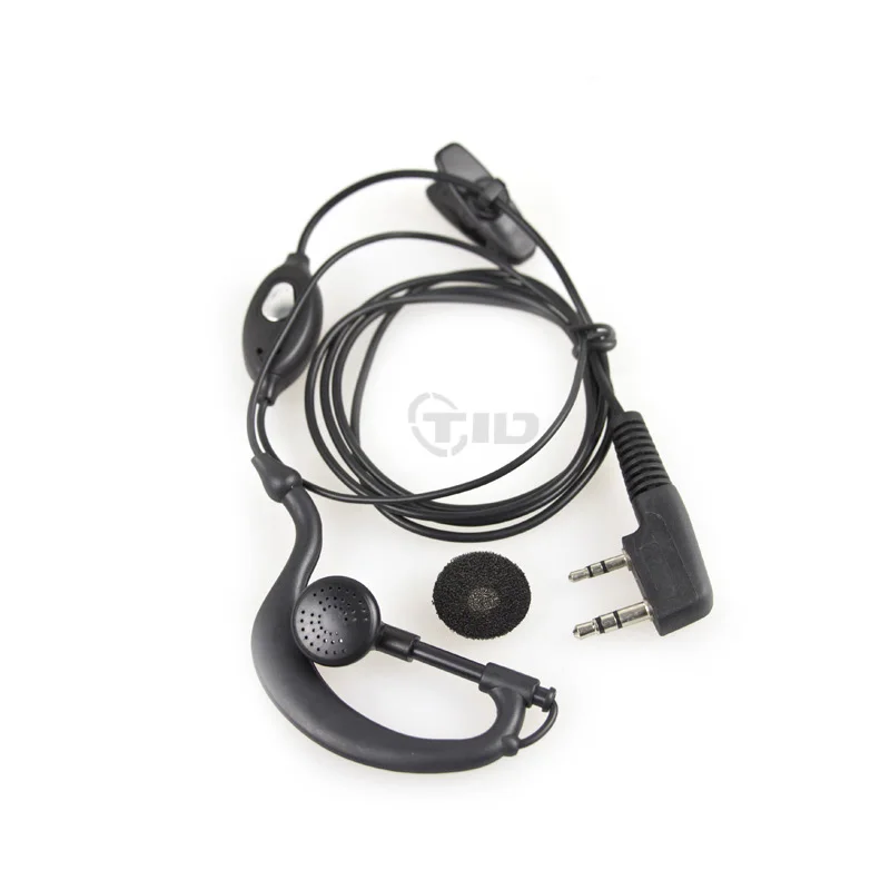 Walkie Talkie MIC Speaker 2Pin PTT гарнитура для Baofeng UV 5R baofeng 888s 777s 666s Retevis H 777 TD V2 аксессуары