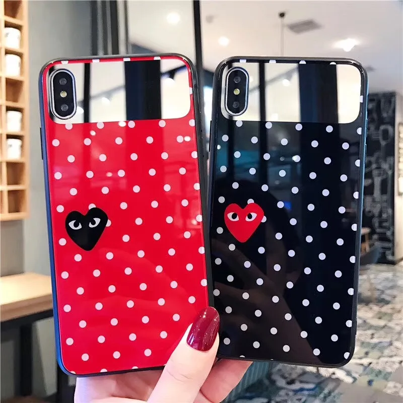 Tempered Glass Shell Case for Apple iPhone 6 6s 7 8 Plus Make-up Mirror Shockproof Cover X XS XR Max |