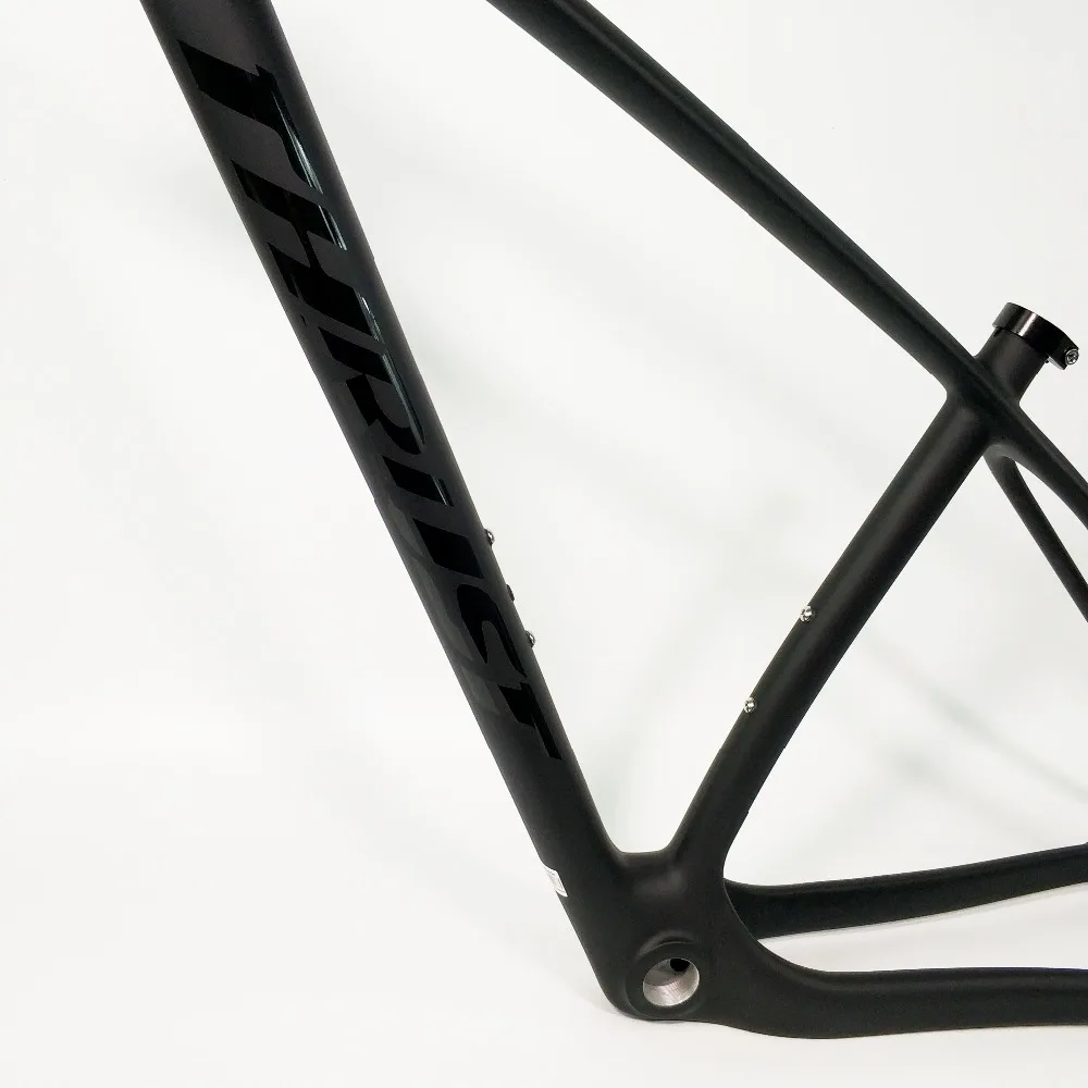 Тяга китайский углеродистый каркас 29er 27 5 mtb Горный углеродный велосипед рама 15 17