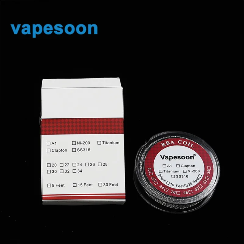 

(15feet) 5m/roll Clapton Heating Wire for RDA RBA RTA DIY Rebuildable Coil Electronic Cigarette Vaporizer Coil