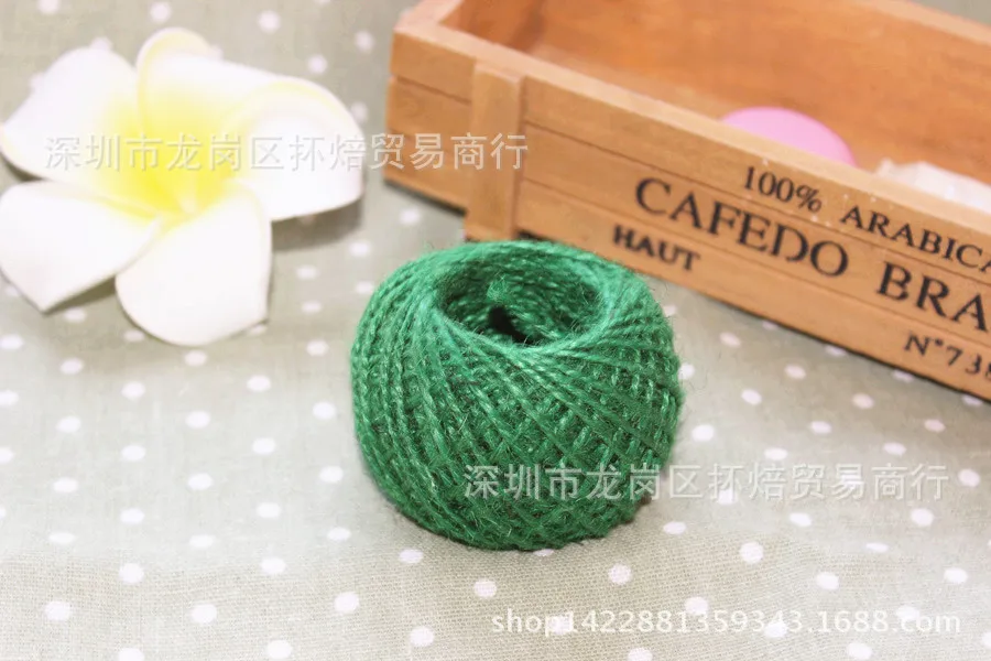 Пеньковая веревка цветной шпагат шнур для DIY декоративной бумаги рамка Настенный