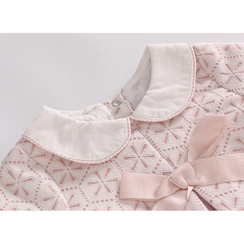 Baby Girl Dress 2018 Autumn Girls Long Sleeve Pink Princess Birthday and Party Bow Toddler Wedding | Детская одежда и обувь