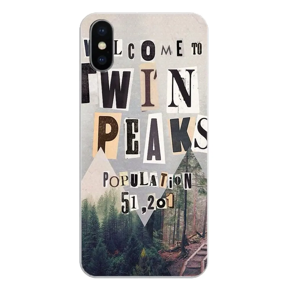 Силиконовый чехол для телефона Motorola Moto X4 E4 E5 G5 G5S G6 Z Z3 G3 C Play Plus Welcome To Twin Peaks Red Sheriff