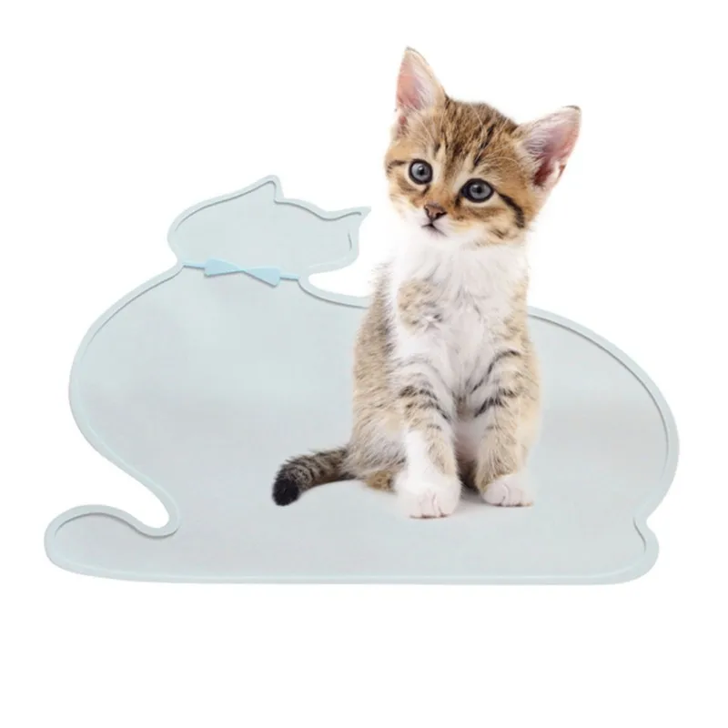 Силиконовый коврик для кормления милые подстилки из ПВХ животных воды