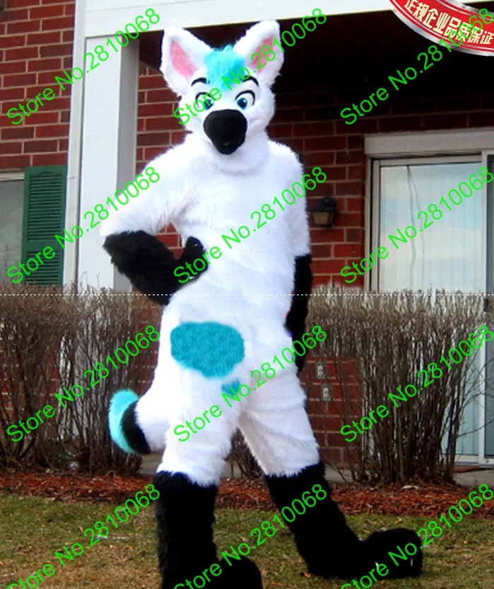 Шлем из ЭВА стирается в воде роскошный плюшевый шлем Белого Волка костюмы