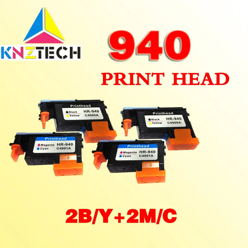 4 шт. совместимая печатающая головка для hp940 940 pro 8000 8500 8500A A909a A909n A909g A910a A910g