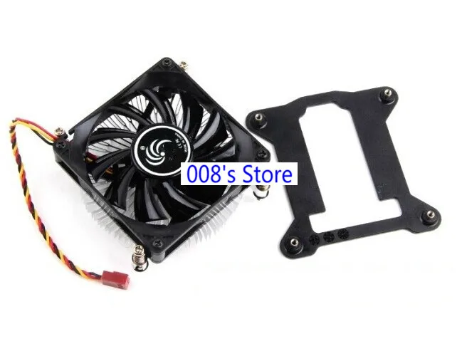New Radiator Cooler Cooling Fan Laptop Heatsink For AMD 1155/1150 CPU 1U Server Integrated 12V 3-pin 80X80X15mm Non Backplane | Компьютеры