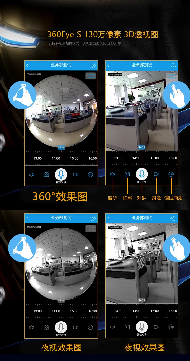 Raxko 2018 720 P панорамный сети IP мини Беспроводной 360 видео Wi Fi безопасности Камера HD
