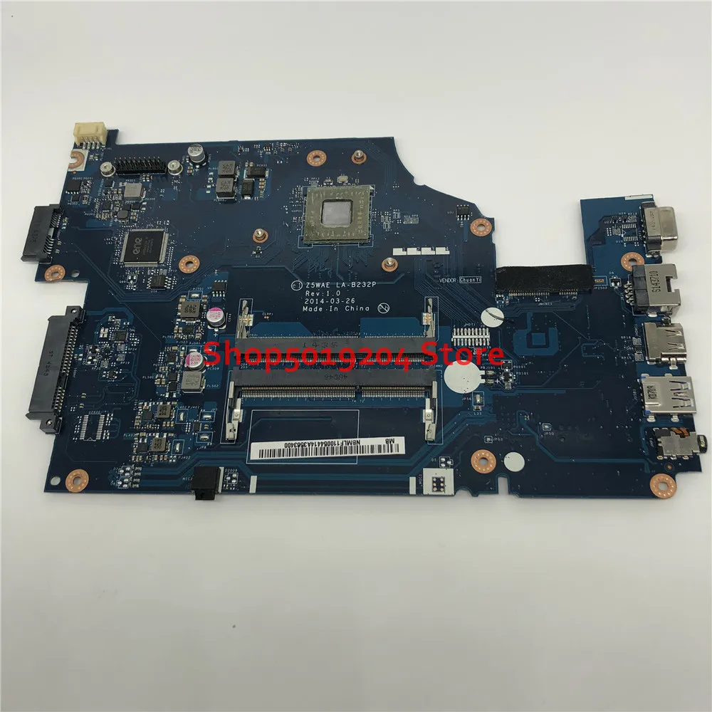 Материнская плата для Acer Aspire материнская ноутбука NB.MLF11.005 Z5WAE NB. Mlf11005 E5-521 |