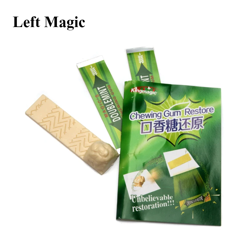 Жевательная резинка восстанавливает волшебный трюк Волшебная Новинка брикет
