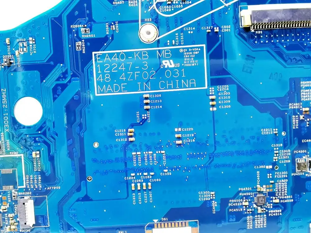 Оригинальный Для ACER E1 422 Материнская плата ноутбука A4 5000 EA40 KB 12247 3 48.4ZF02.031
