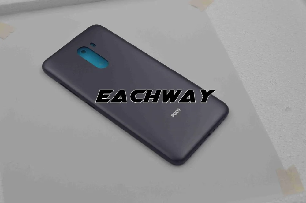 6,1" Xiao mi Poco F1 крышка батареи mi Poco F1 корпус mi Pocophone F1 Задняя крышка батареи чехол+ боковые кнопки питания F1