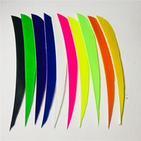 100 pcs 5 inch water drop for peru 12 high quality colour real feathers feathers vane arrow archery