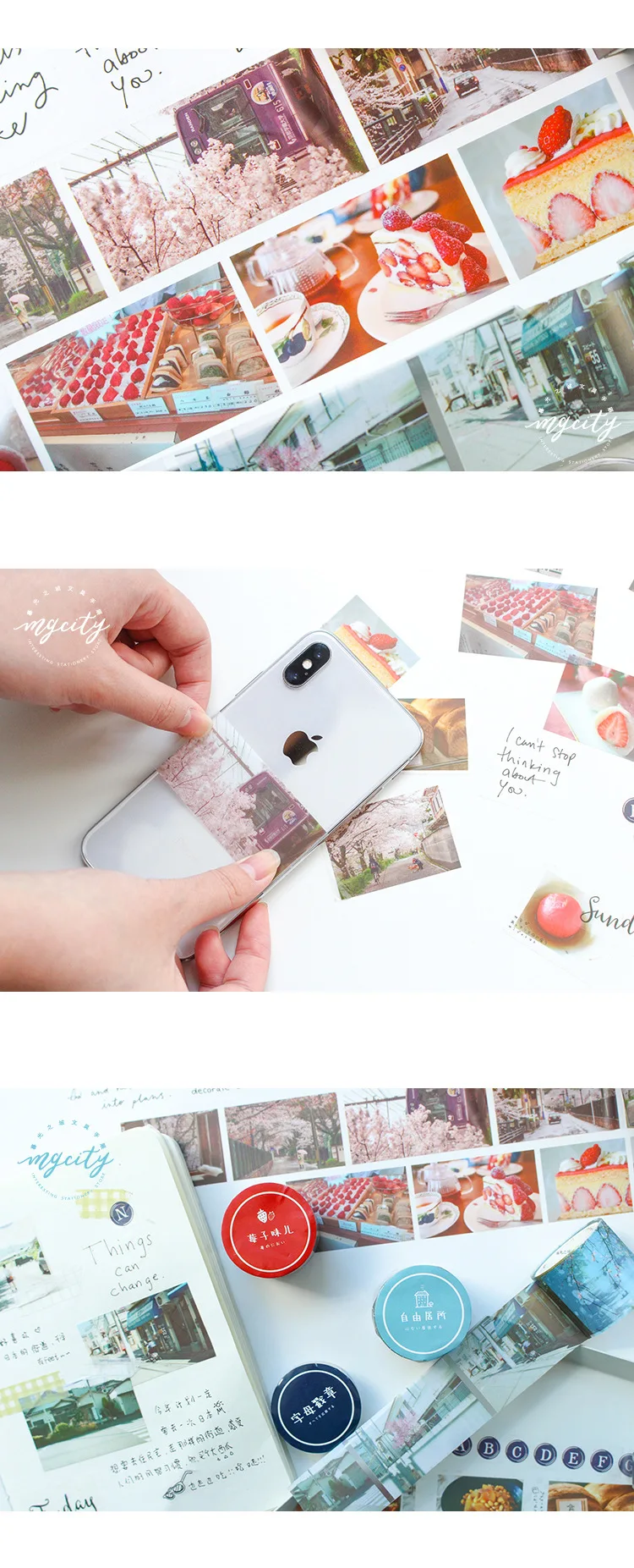 3,5 см Bullet Journal Бесплатный дом прозрачная ПЭТ лента клейкая лента DIY Скрапбукинг наклейка этикетка ремесло маскирующая лента