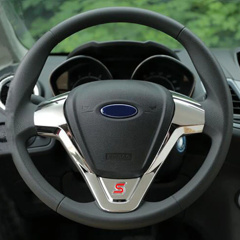 Мой хороший автомобильный ABS рулевое колесо с отделкой наклейки блестками для Ford