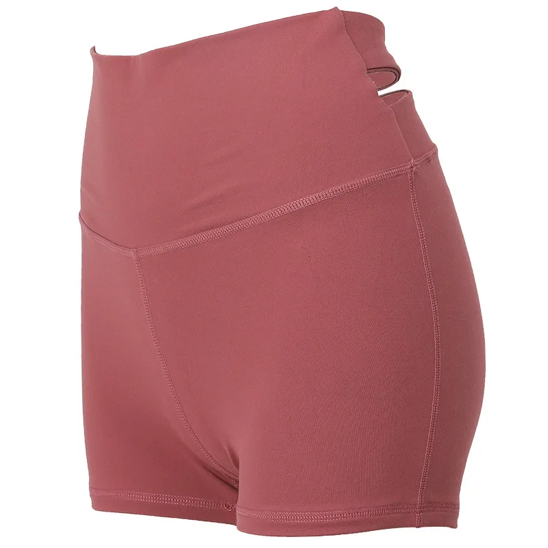 Женские спортивные шорты MECHCITIZ мягкие хлопковые для фитнеса и йоги с высокой