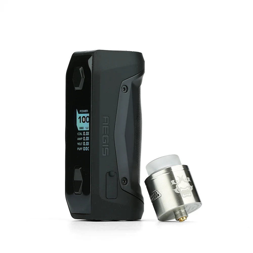2 шт./лот! Оригинальный 100 Вт Geekvape Aegis Solo комплект с Tengu RDA &amp Advanced AS Chip электронная