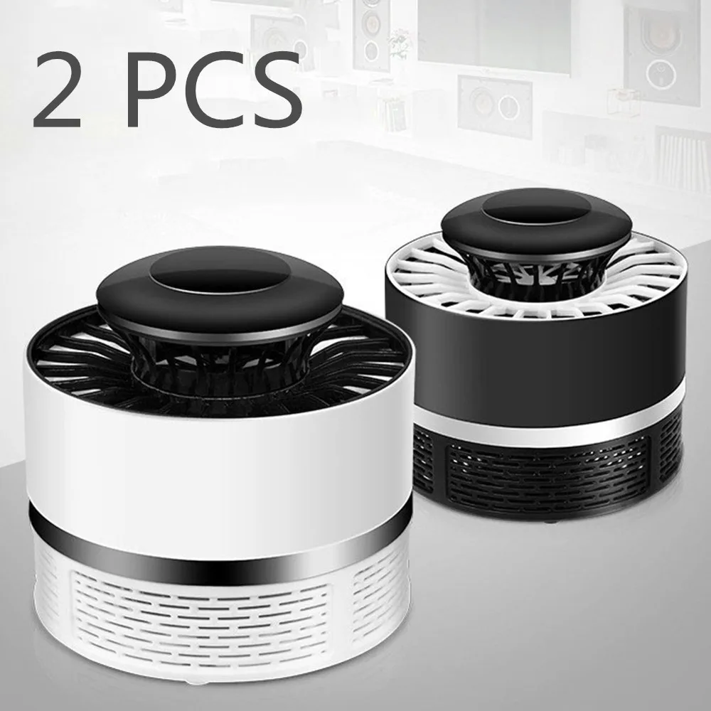 2 шт. борьба с вредителями Москитная лампа Садовые принадлежности светодиодный