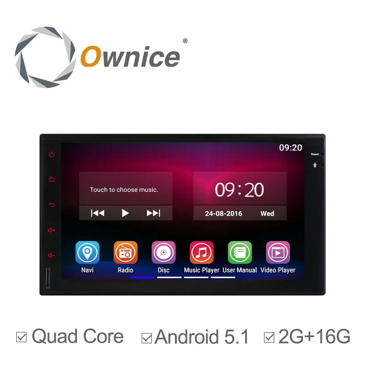 7 &quotHD 2G ram Android 5 1 Core Универсальный 2 Din Автомобильный видео плеер gps для Nissan X-trail Qashqai