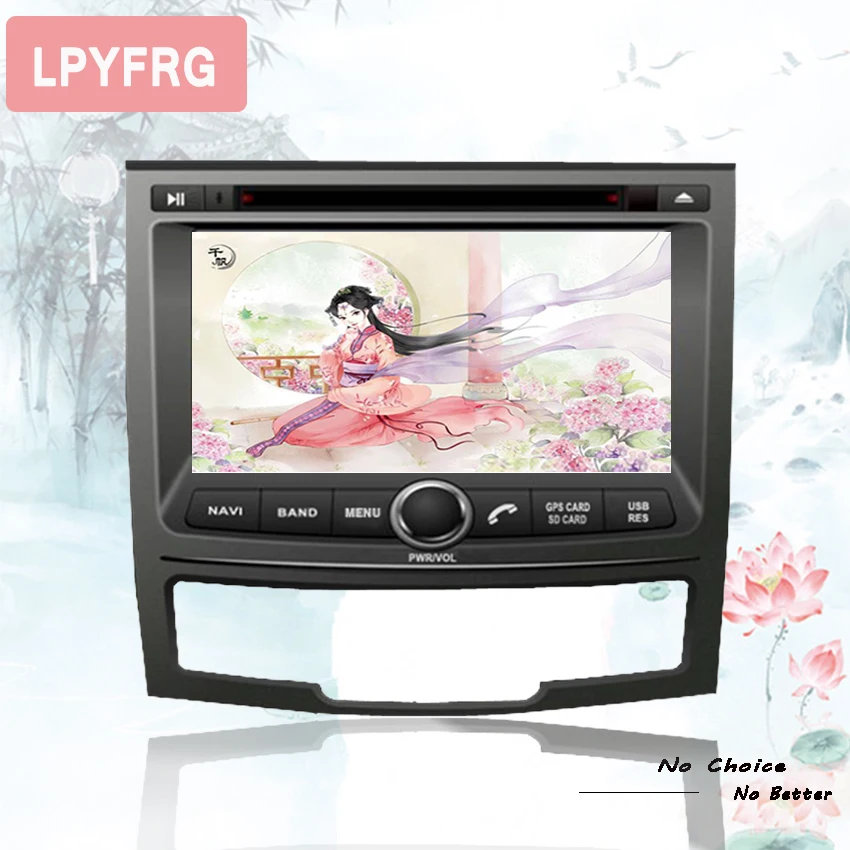 Восьмиядерный 4G RAM Android 9 0 автомобильный dvd-плеер для SSANGYONG KORANDO 2010-2012 с 1024*600 2 DIN
