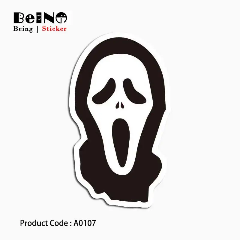 Призрак ужасов наклейка монстра Личность Прохладный водостойкий чемодан DIY