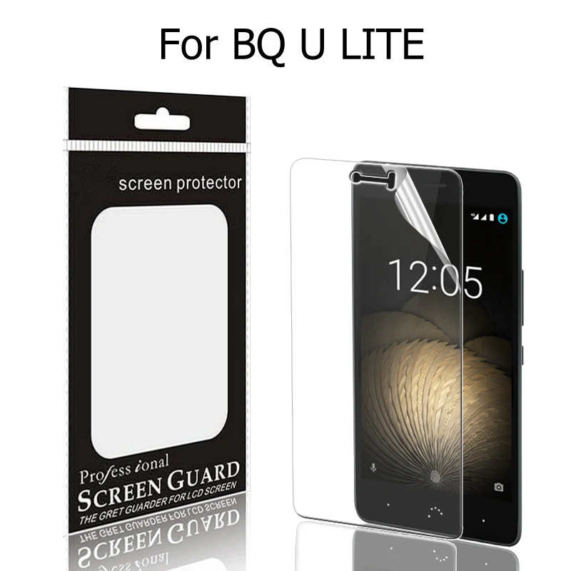 5.0'' Premium Anti-Glare Matte Films &amp Glossy film For BQ Aquaris U Plus screen for LITE Screen protector Film | Мобильные