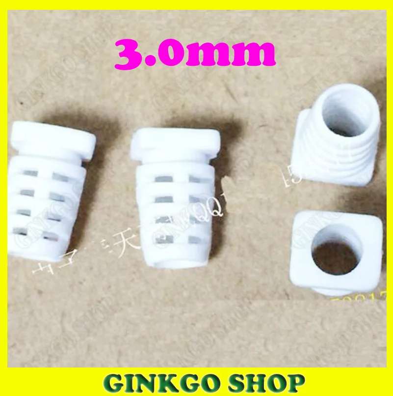 

3000pcs/lot white 3.0mm OD Inner USB Tail parts for Mini Micro USB Connector Plug