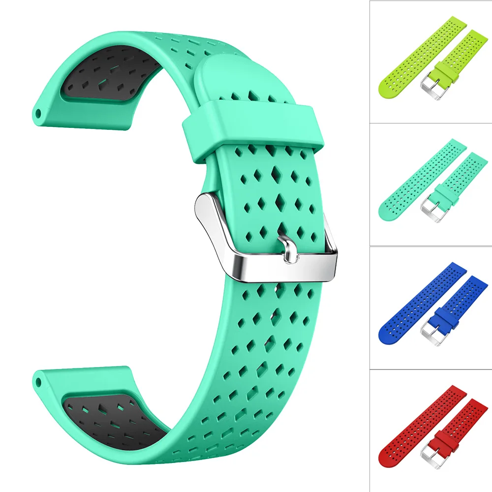 Силиконовый ремешок для Xiaomi Huami Amazfit Stratos Pace 2 2S спортивные Смарт часы сменный