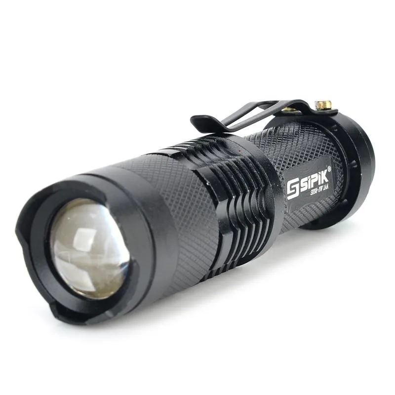 SIPIK SK68 1 Mode Белый светильник XR E Q5 Светодиодный лампа масштабируемый светодиодный