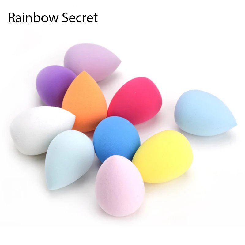 1 шт. косметический тональный крем мягкая большая губка пудра гладкие спонжи для